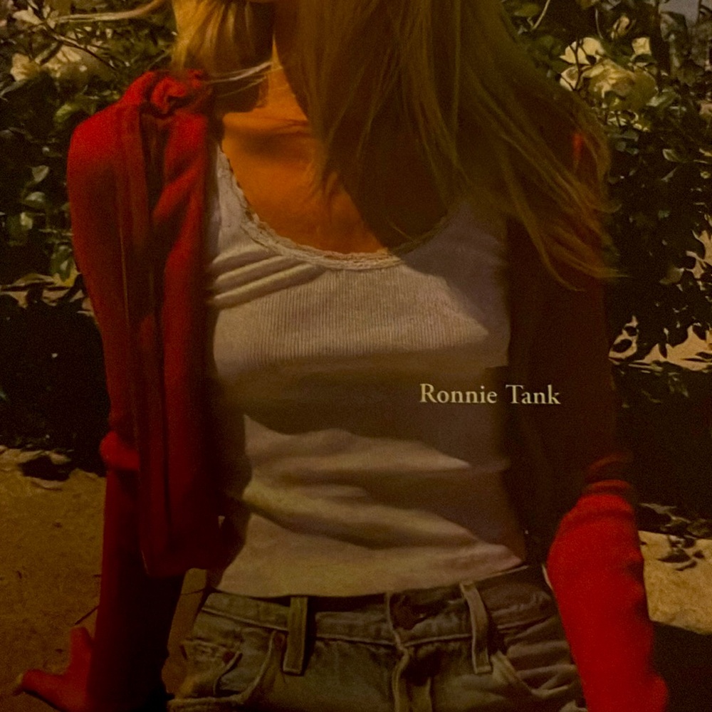 Brandy Melville lace-top Ronnie Tank